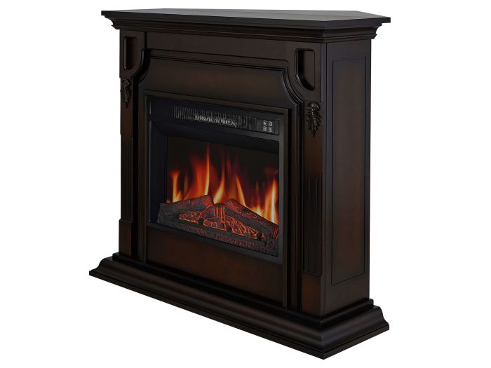 Камінокомплект універсальний ArtiFlame TORONTO AF23S махагон коричневий антик (зі звуком) 2в1