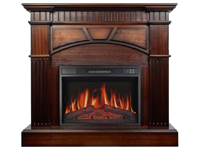 Камінокомплект ArtiFlame YORK AF23S махагон коричневий антик (зі звуком)
