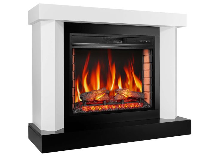 Камінокомплект ArtiFlame YUKON AF28S білий б'янко (зі звуком)