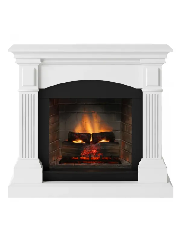 Камінокомплект TAGU MAGNA PowerFlame 2 білий зі звуком