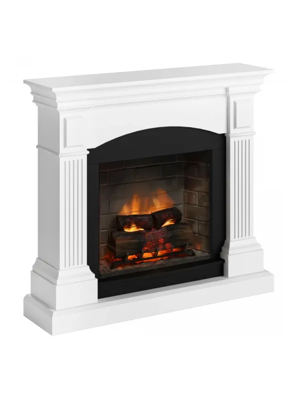 Камінокомплект TAGU MAGNA PowerFlame 2 білий зі звуком