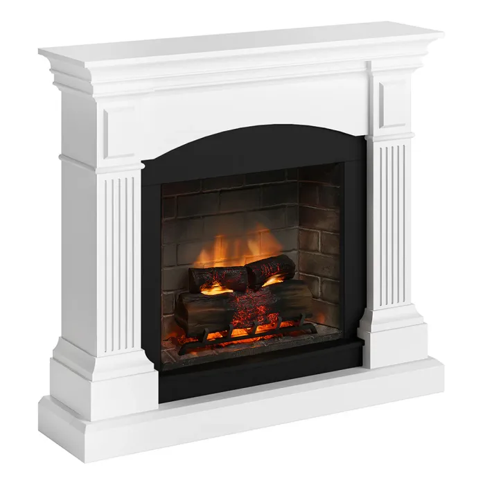 Камінокомплект TAGU MAGNA PowerFlame 2 білий зі звуком