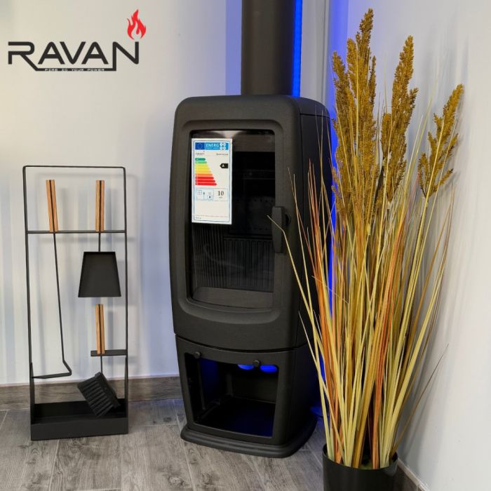 Чавунна піч Ravan Incorta – потужна опалювальна піч із високоякісного чавуну, для будинку, дачі або заміського котеджу