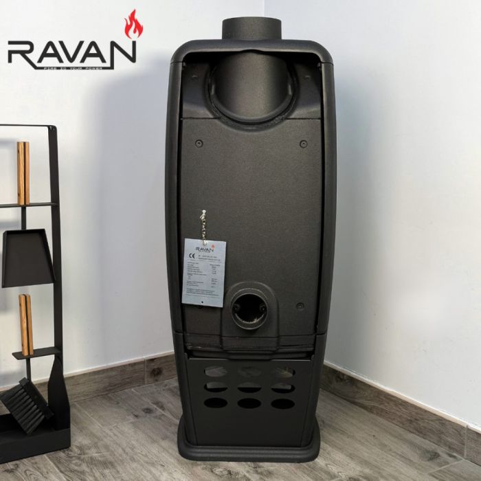 Чавунна піч Ravan Incorta – потужна опалювальна піч із високоякісного чавуну, для будинку, дачі або заміського котеджу