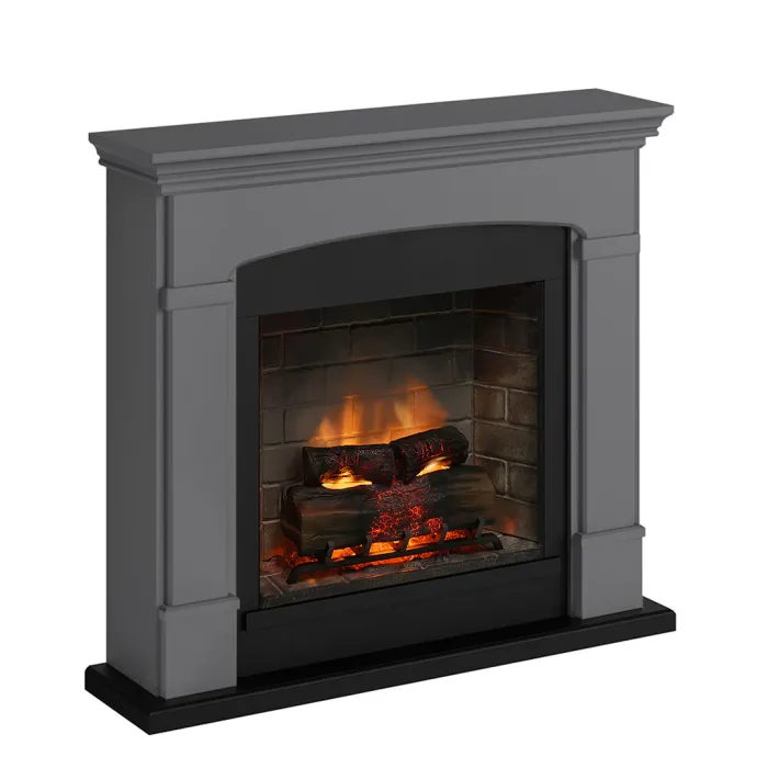 Камінокомплект TAGU HELMI PowerFlame 2 сірий зі звуком