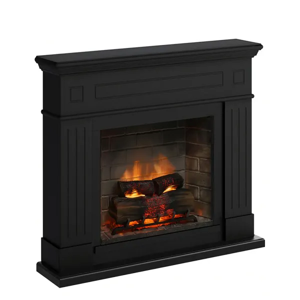 Камінокомплект TAGU LARSEN PowerFlame 2 чорний зі звуком
