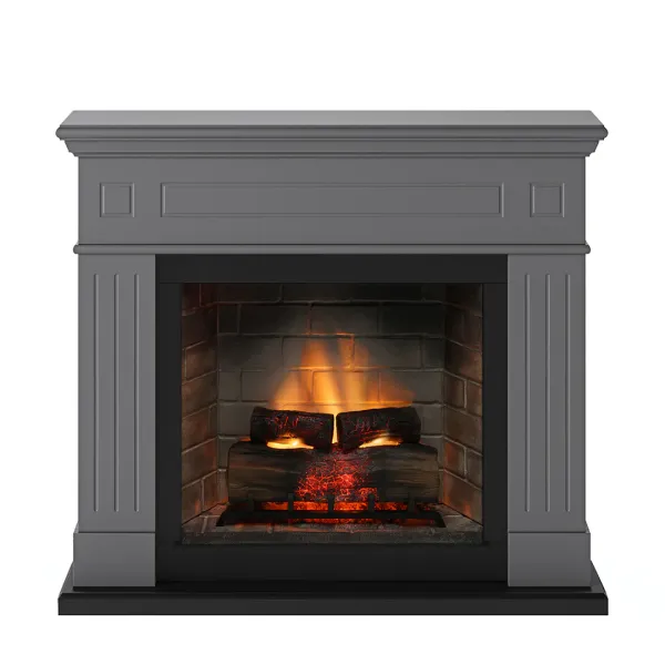Камінокомплект TAGU LARSEN PowerFlame 2 сірий зі звуком