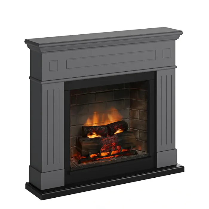 Камінокомплект TAGU LARSEN PowerFlame 2 сірий зі звуком