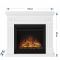 Камінокомплект TAGU LARSEN PowerFlame 2 білий зі звуком