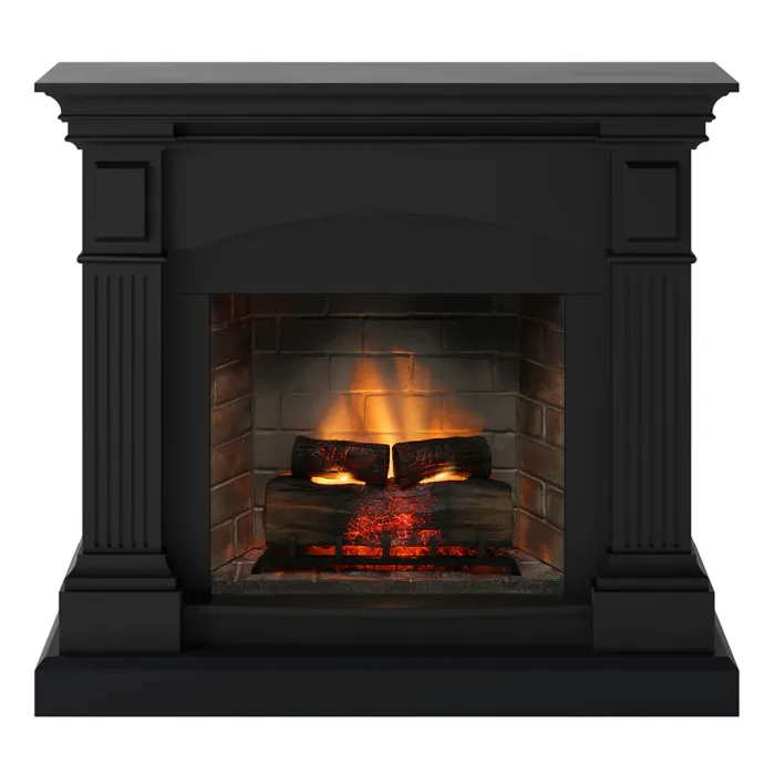 Камінокомплект TAGU MAGNA PowerFlame 2 чорний зі звуком