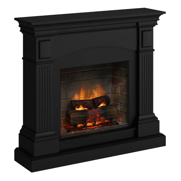 Камінокомплект TAGU MAGNA PowerFlame 2 чорний зі звуком