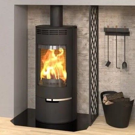 Піч-камін Thorma Andorra black