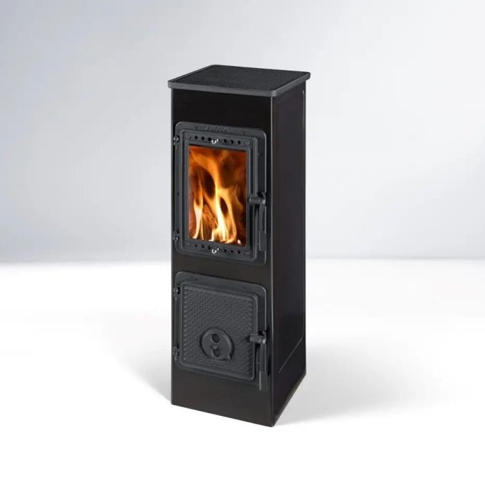 Піч-камін Thorma Bozen b Black